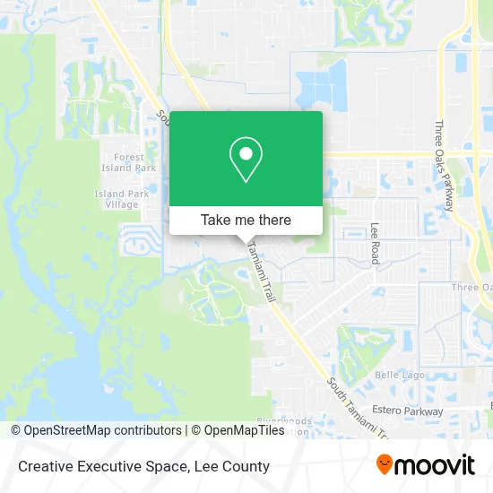 Creative Executive Space map