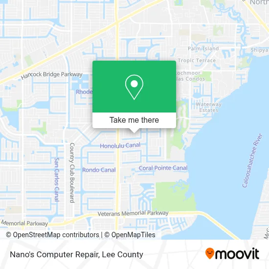 Nano's Computer Repair map