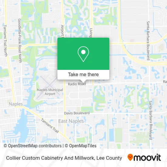 Collier Custom Cabinetry And Millwork map