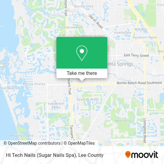 Hi Tech Nails (Sugar Nails Spa) map