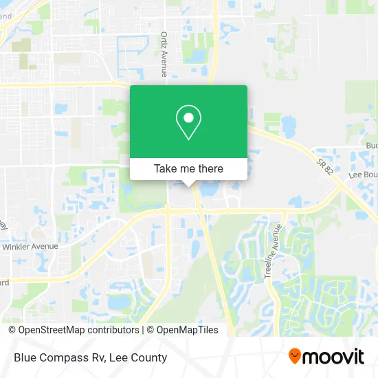 Blue Compass Rv map