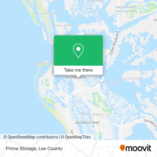 Prime Storage map