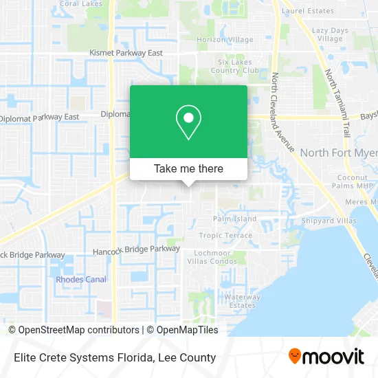 Elite Crete Systems Florida map