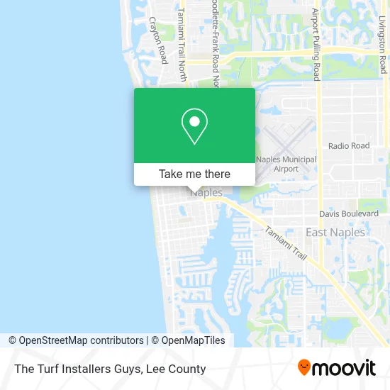 The Turf Installers Guys map