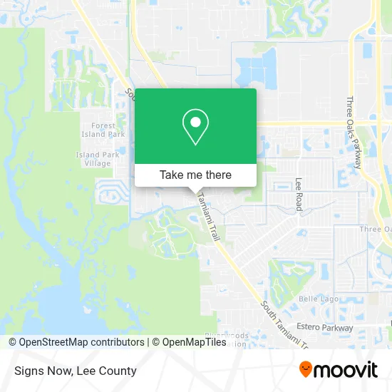 Signs Now map