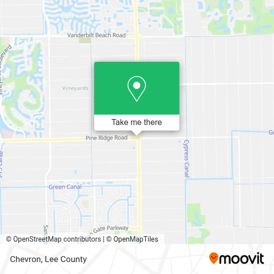 Chevron map