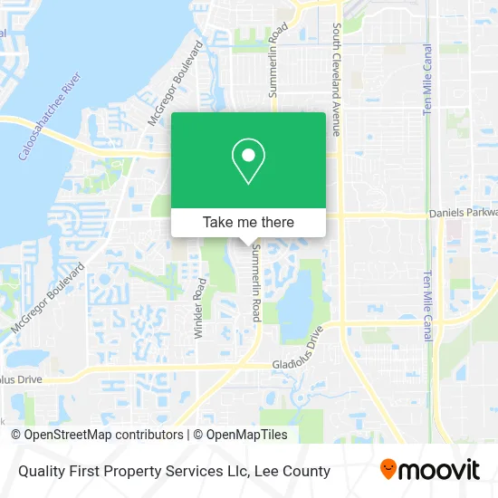 Quality First Property Services Llc map