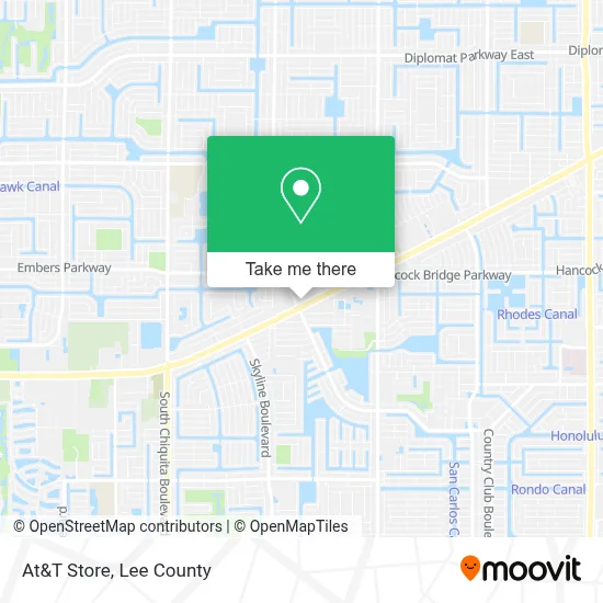 At&T Store map