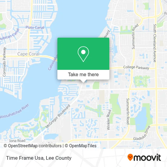 Time Frame Usa map