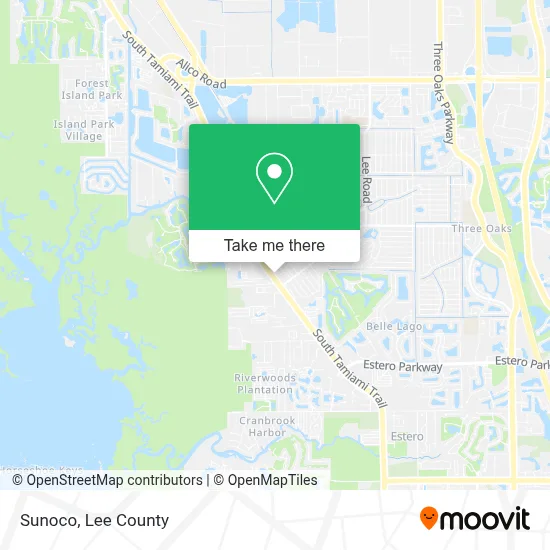 Sunoco map