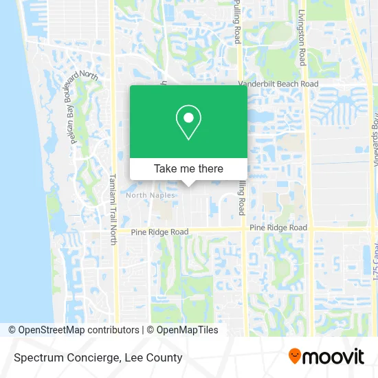 Spectrum Concierge map