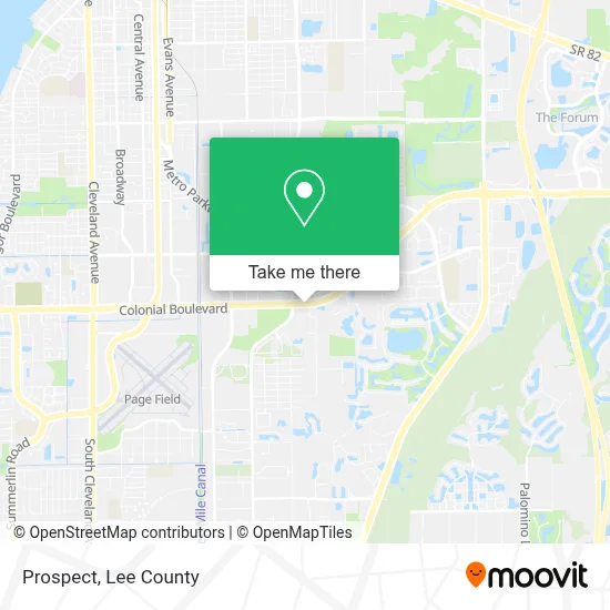 Prospect map
