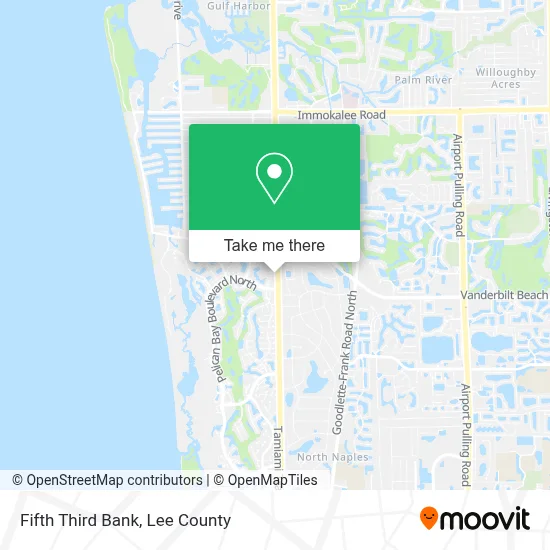 Fifth Third Bank map