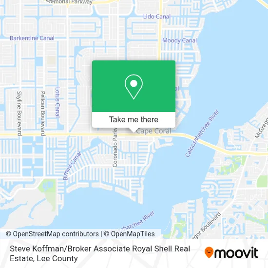 Steve Koffman / Broker Associate Royal Shell Real Estate map