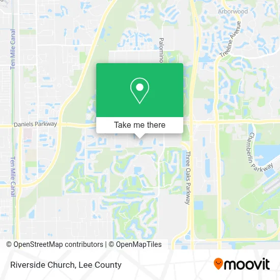 Riverside Church map