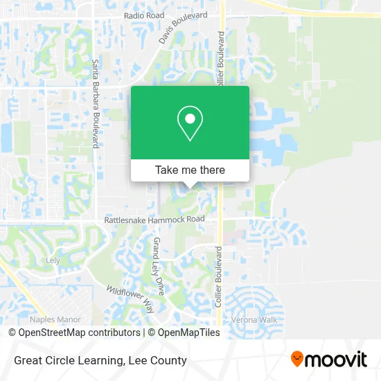 Great Circle Learning map