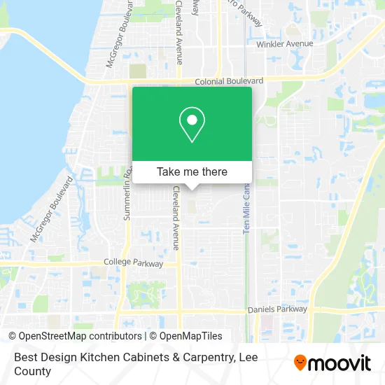 Best Design Kitchen Cabinets & Carpentry map
