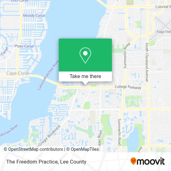 The Freedom Practice map