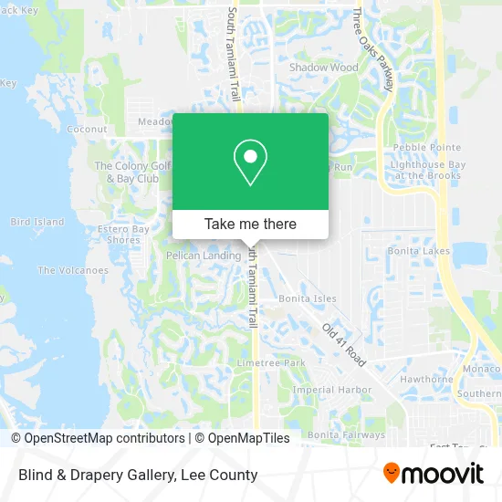 Blind & Drapery Gallery map