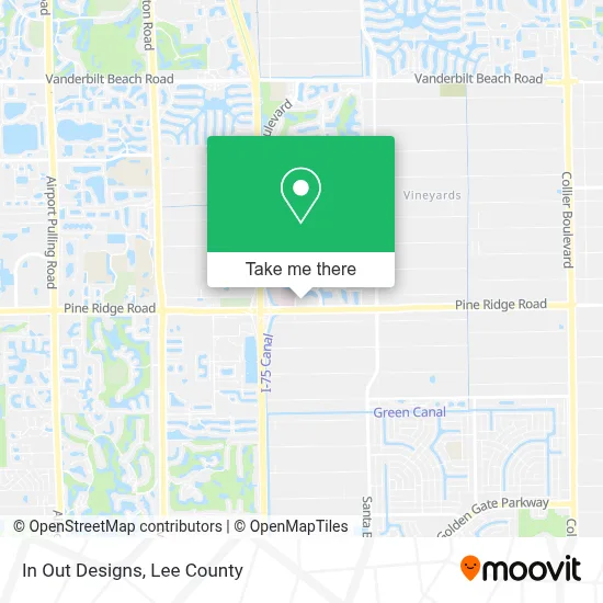 In Out Designs map