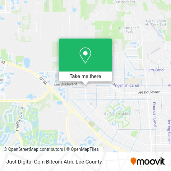 Just Digital Coin Bitcoin Atm map