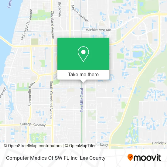 Computer Medics Of SW FL Inc map