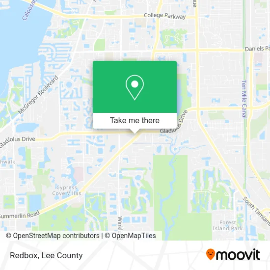 Redbox map