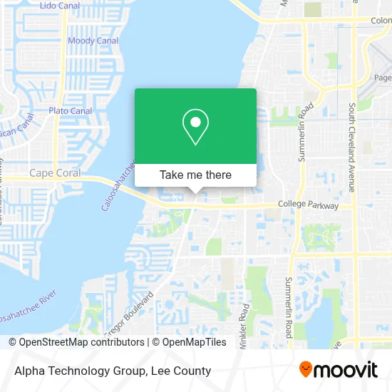 Alpha Technology Group map