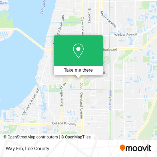 Way Fm map