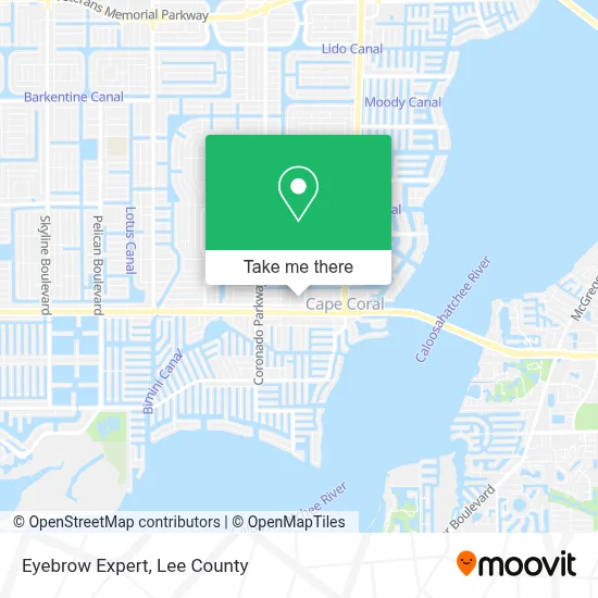 Eyebrow Expert map
