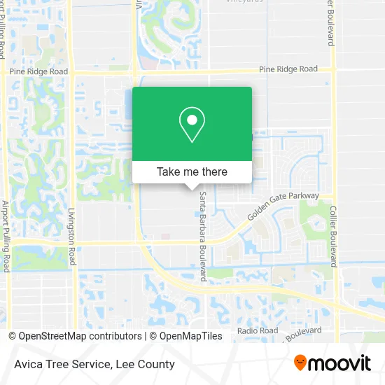 Avica Tree Service map