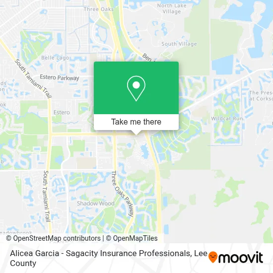 Alicea Garcia - Sagacity Insurance Professionals map