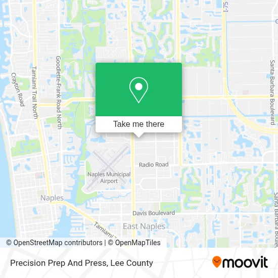 Precision Prep And Press map