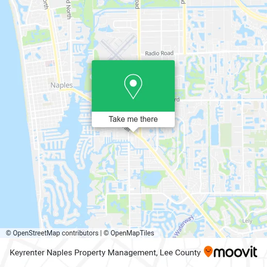 Keyrenter Naples Property Management map