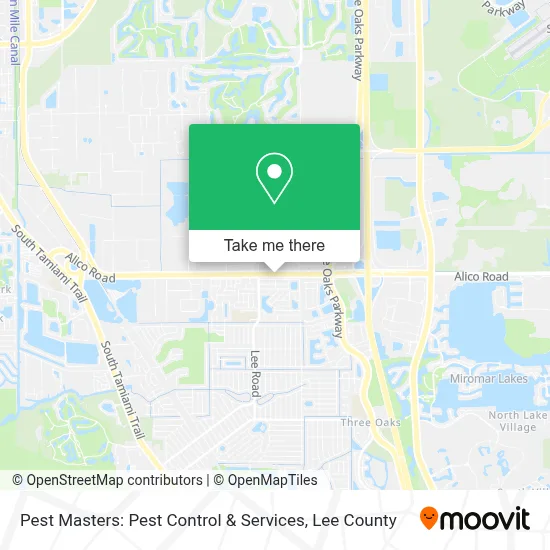 Pest Masters: Pest Control & Services map