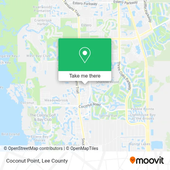 Coconut Point map