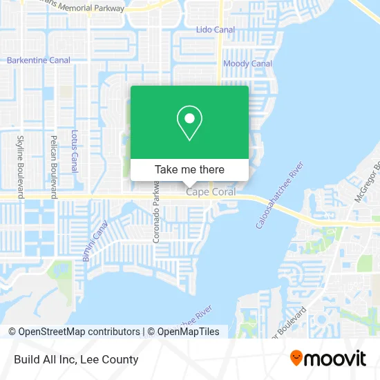 Build All Inc map
