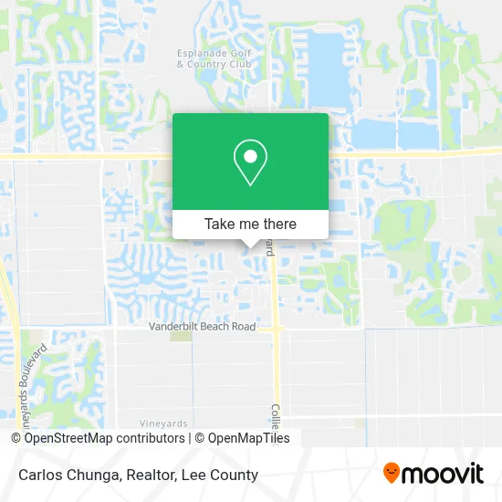 Carlos Chunga, Realtor map