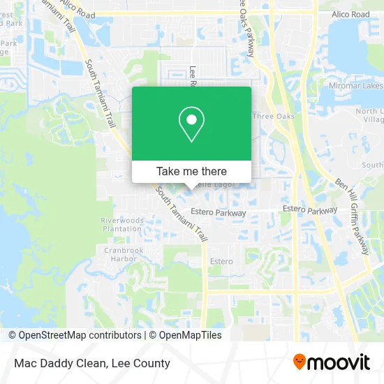 Mac Daddy Clean map