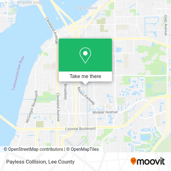 Payless Collision map
