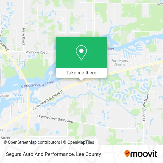 Segura Auto And Performance map