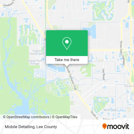 Mobile Detailing map