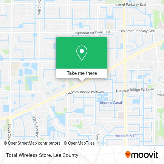 Total Wireless Store map