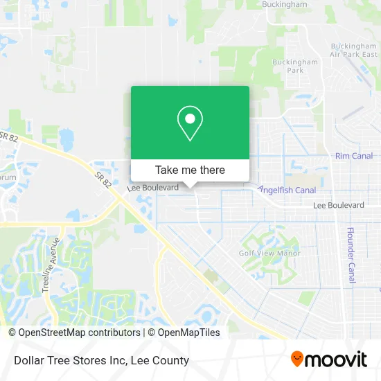 Dollar Tree Stores Inc map