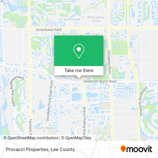 Procacci Properties map