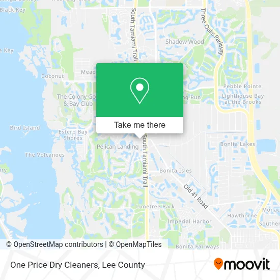One Price Dry Cleaners map