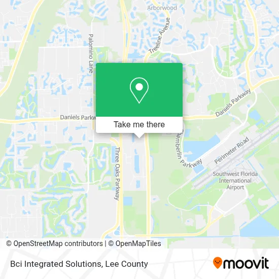 Bci Integrated Solutions map