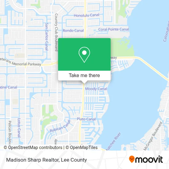 Madison Sharp Realtor map