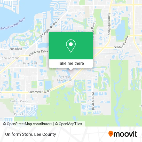 Uniform Store map