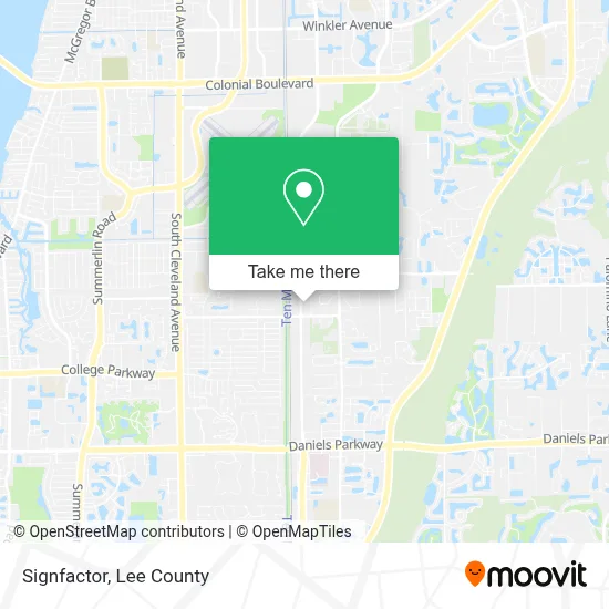 Signfactor map